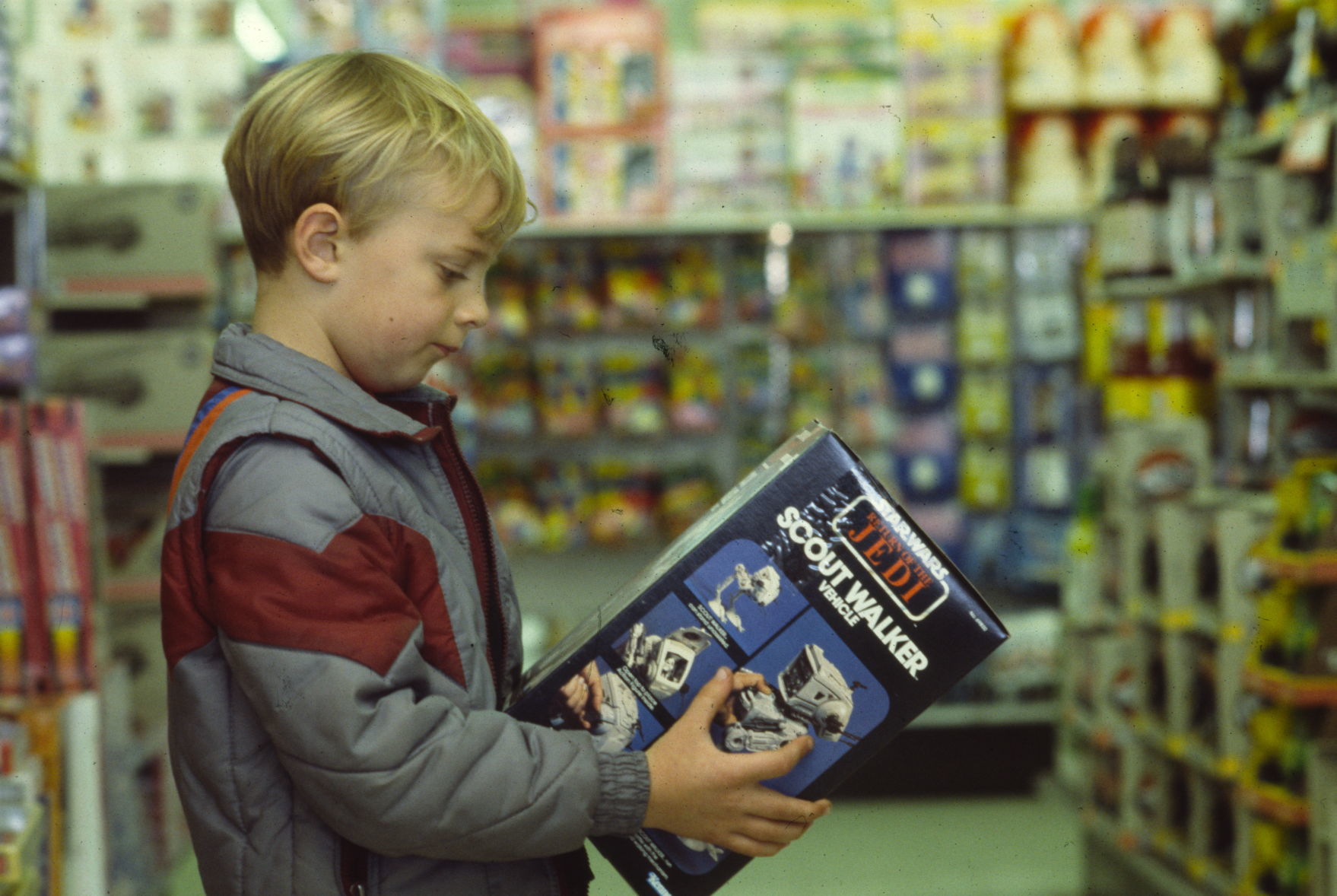 Star Wars toys at K-Mart, 1983